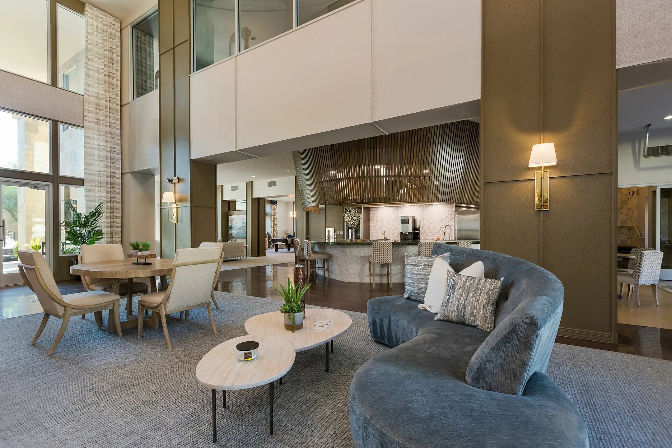 Shared interior space at Aria on Cave Creek Apartments.