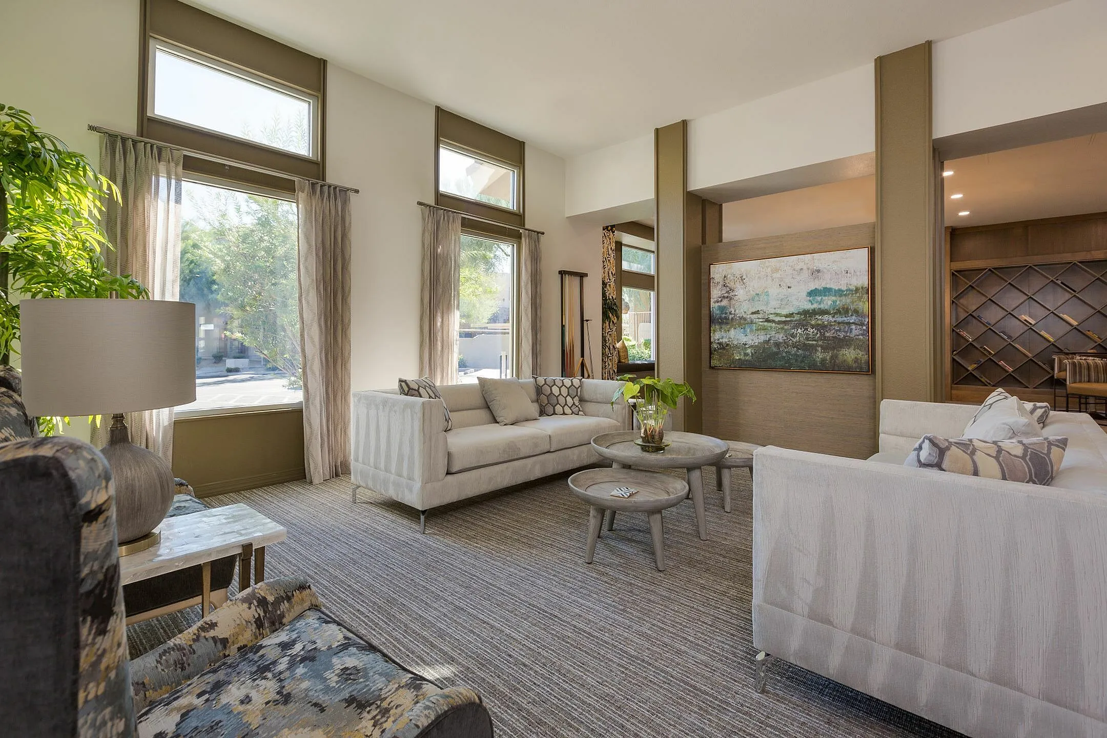 Shared interior space at Aria on Cave Creek Apartments.