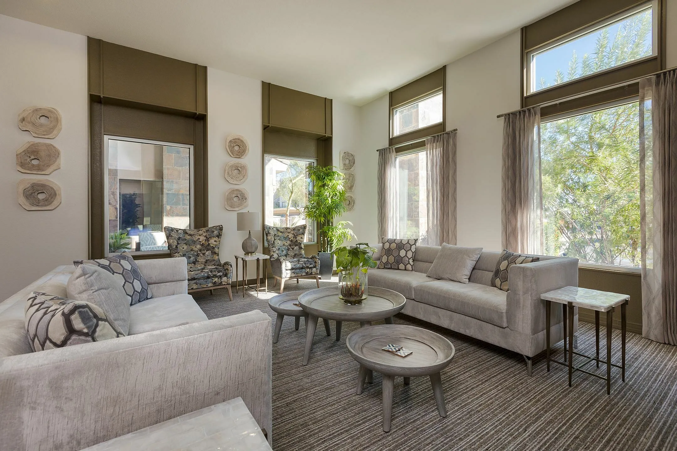 Shared interior space at Aria on Cave Creek Apartments.
