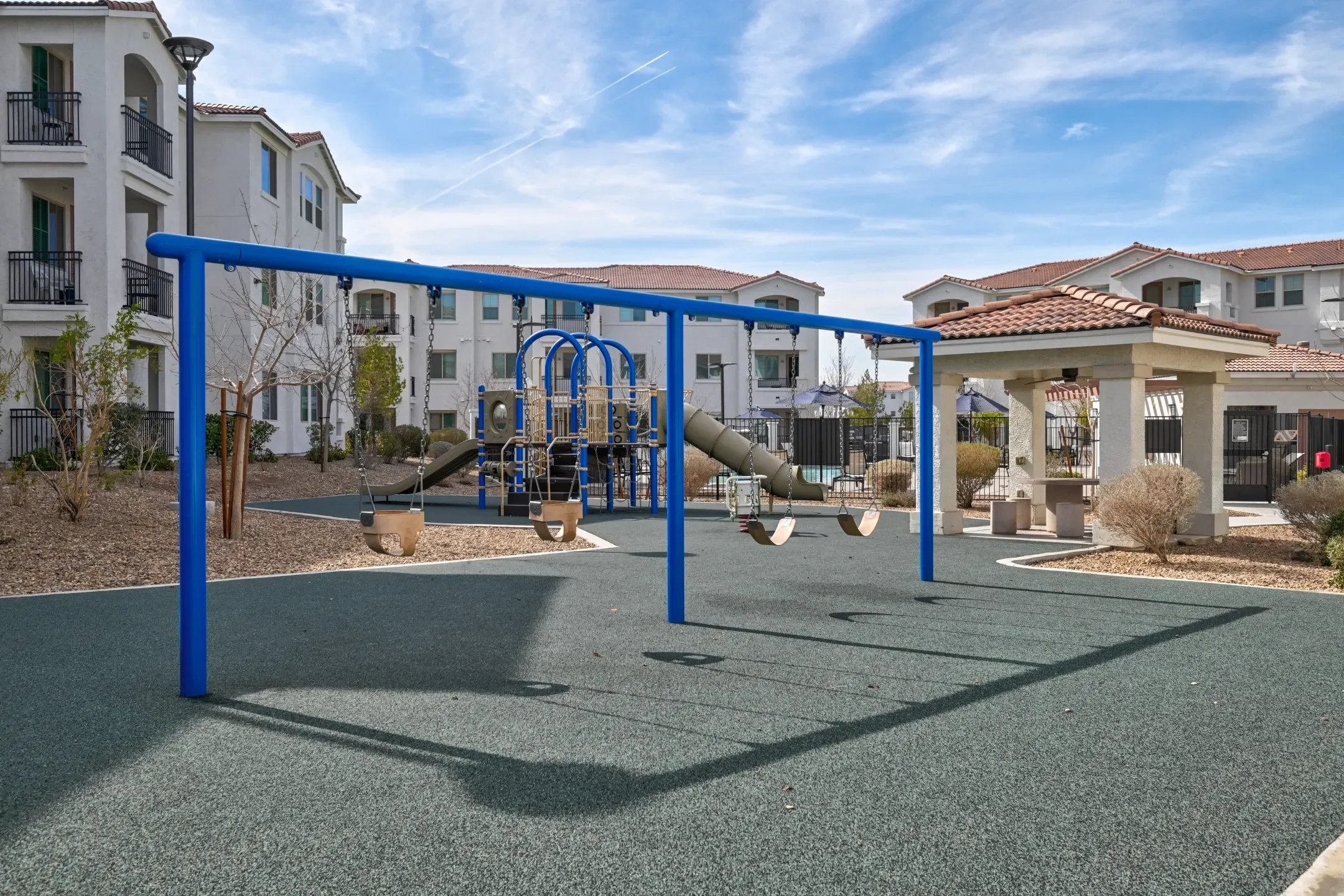 Swings Playground Elementary School