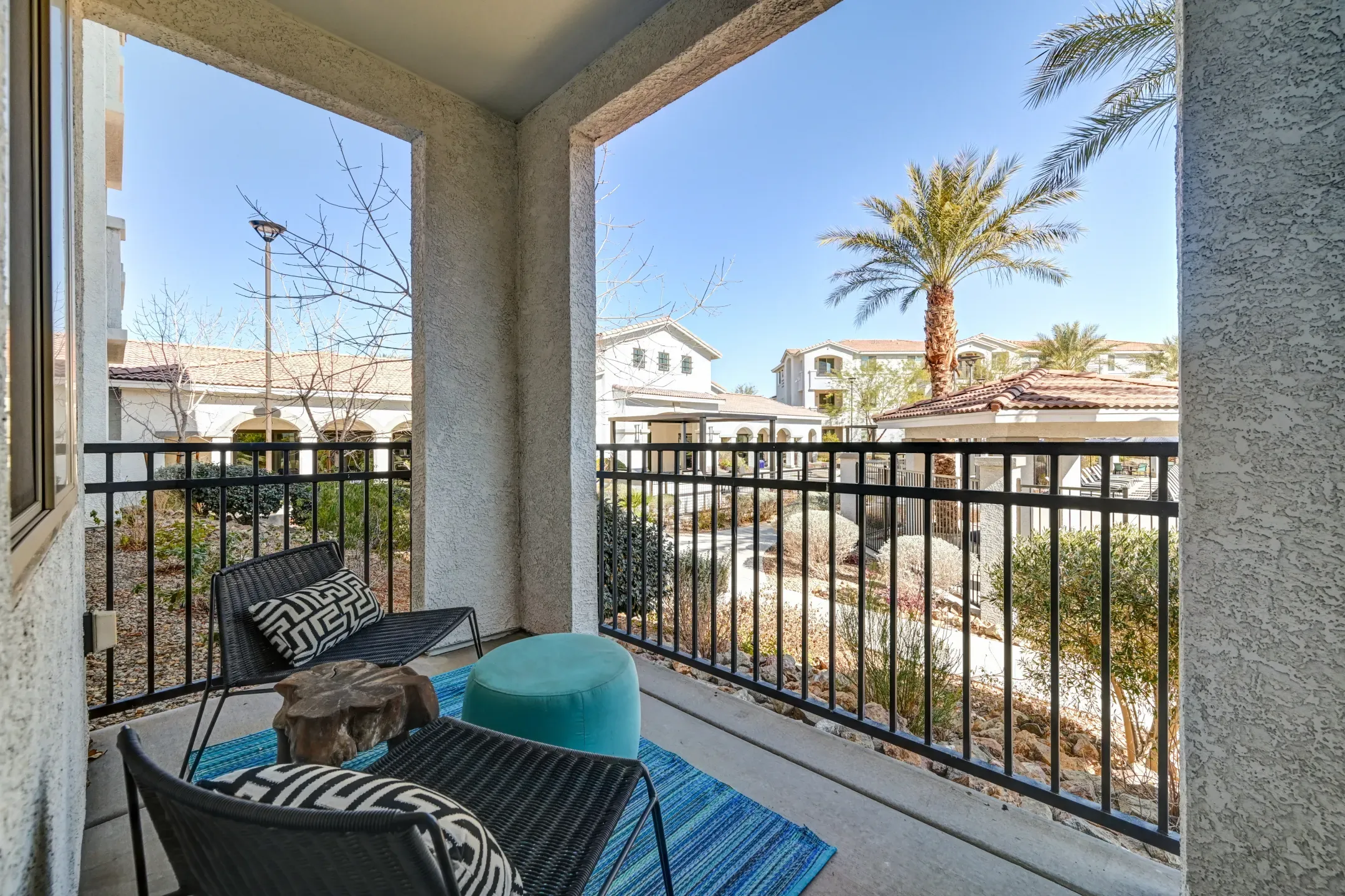 Outdoor Living Patio 3 stories private
