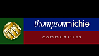 Thompson Michie Communities logo with a geometric gold emblem.
