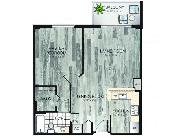 Model A Floor Plan