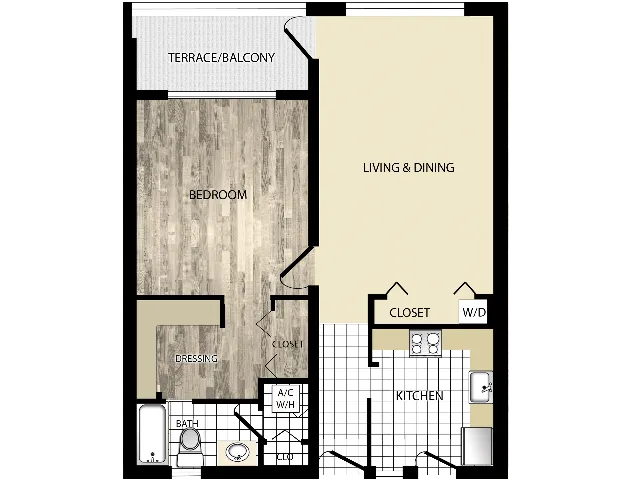 Phase 1 | Ponciana | 1 bedroom, 1 bath