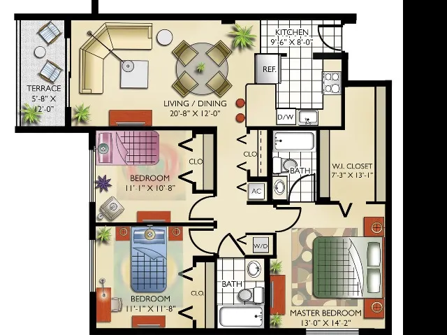 The Suites, Cayman | 3 Bedroom, 2 Bath