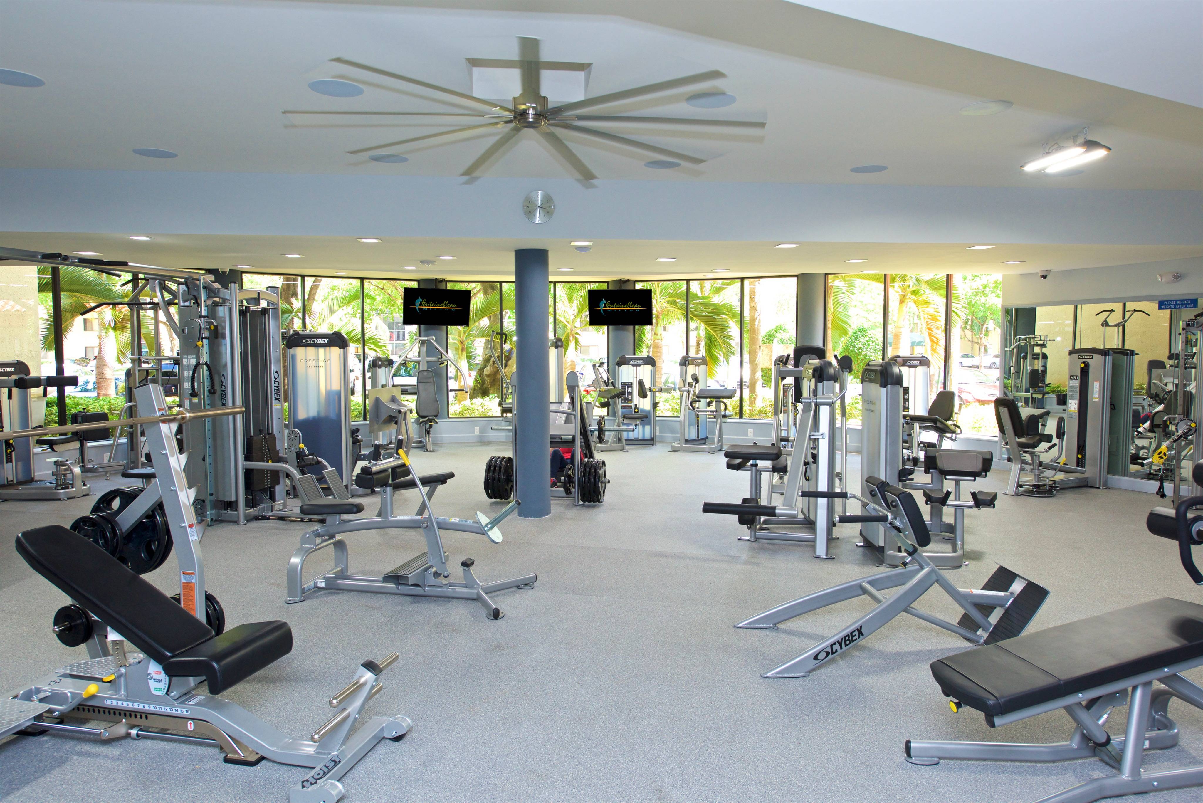 Brand New 2,500 Sq Ft, Fully Equipped Fitness Center with 24-Hour Cardio Room