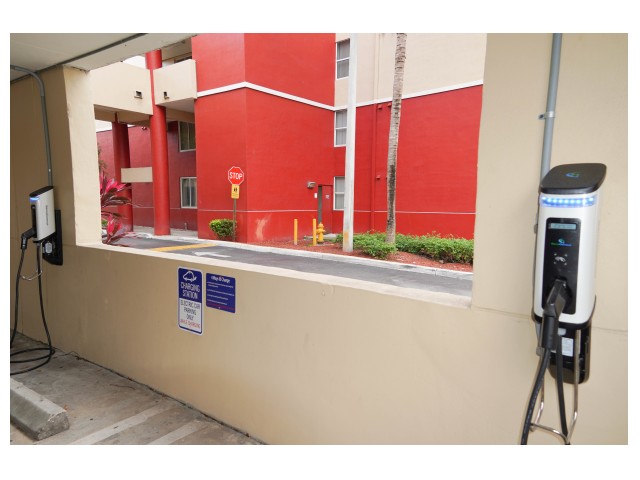 Image of Electric Car Charging Station for Country Club Towers