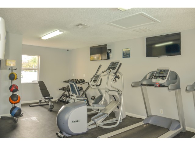 Fully-Equipped Fitness Center