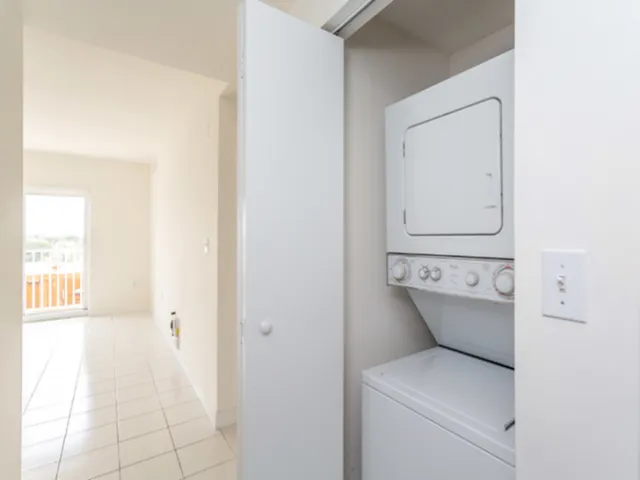 Full Size, Large Capacity Stackable Washer & Dryer