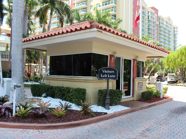 24-Hour Manned Guardhouse with Controlled Access Gated Entry