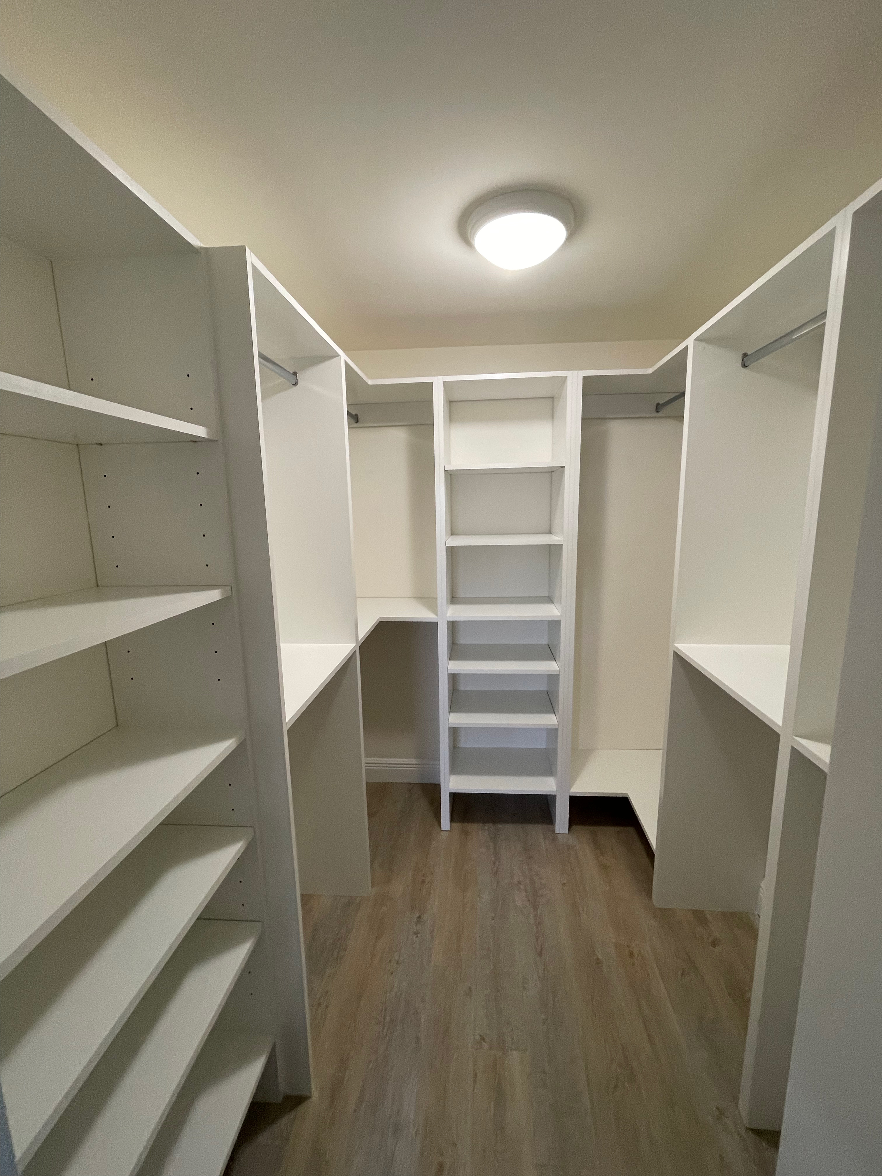 Wooden Custom Closets in Versailles Tower*