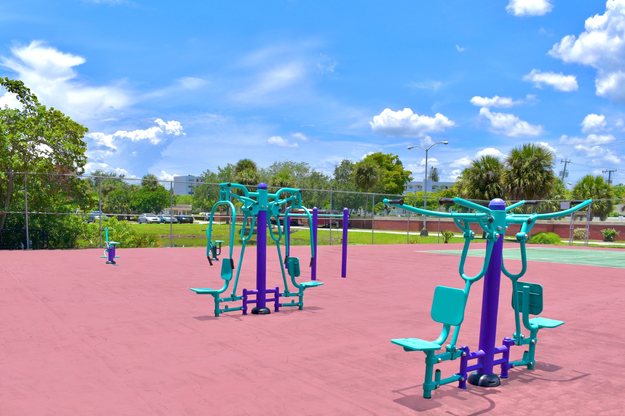 Outdoor Gym/ Fitness Area