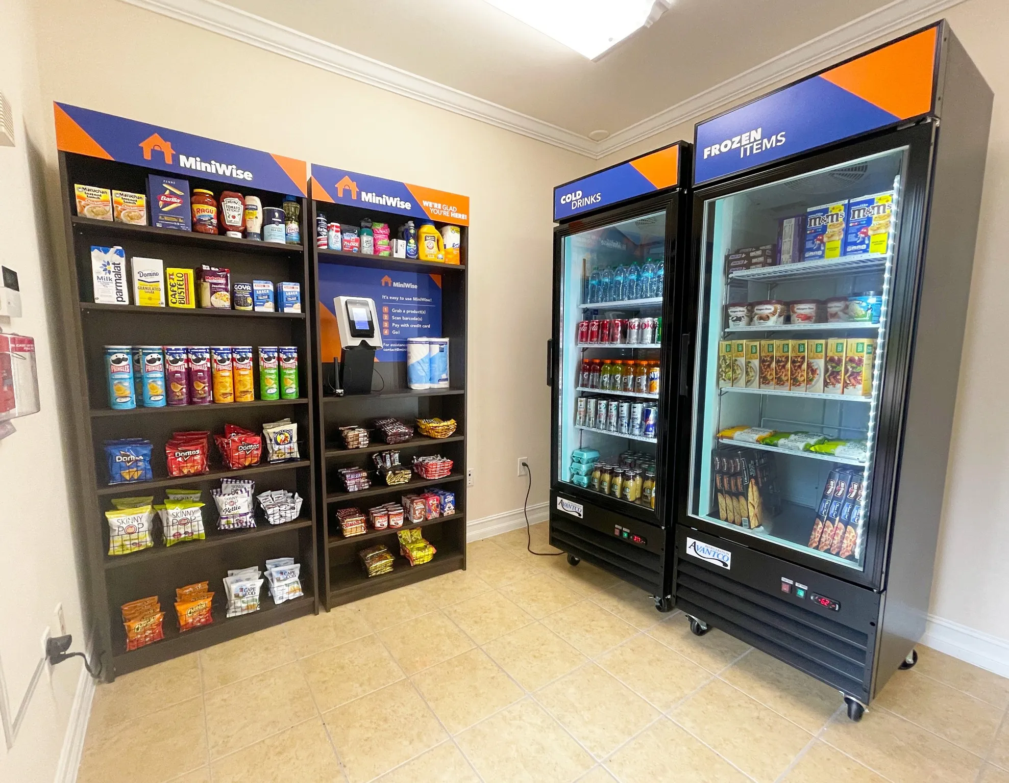 On-Site, Cashier-less Convenient MiniWise