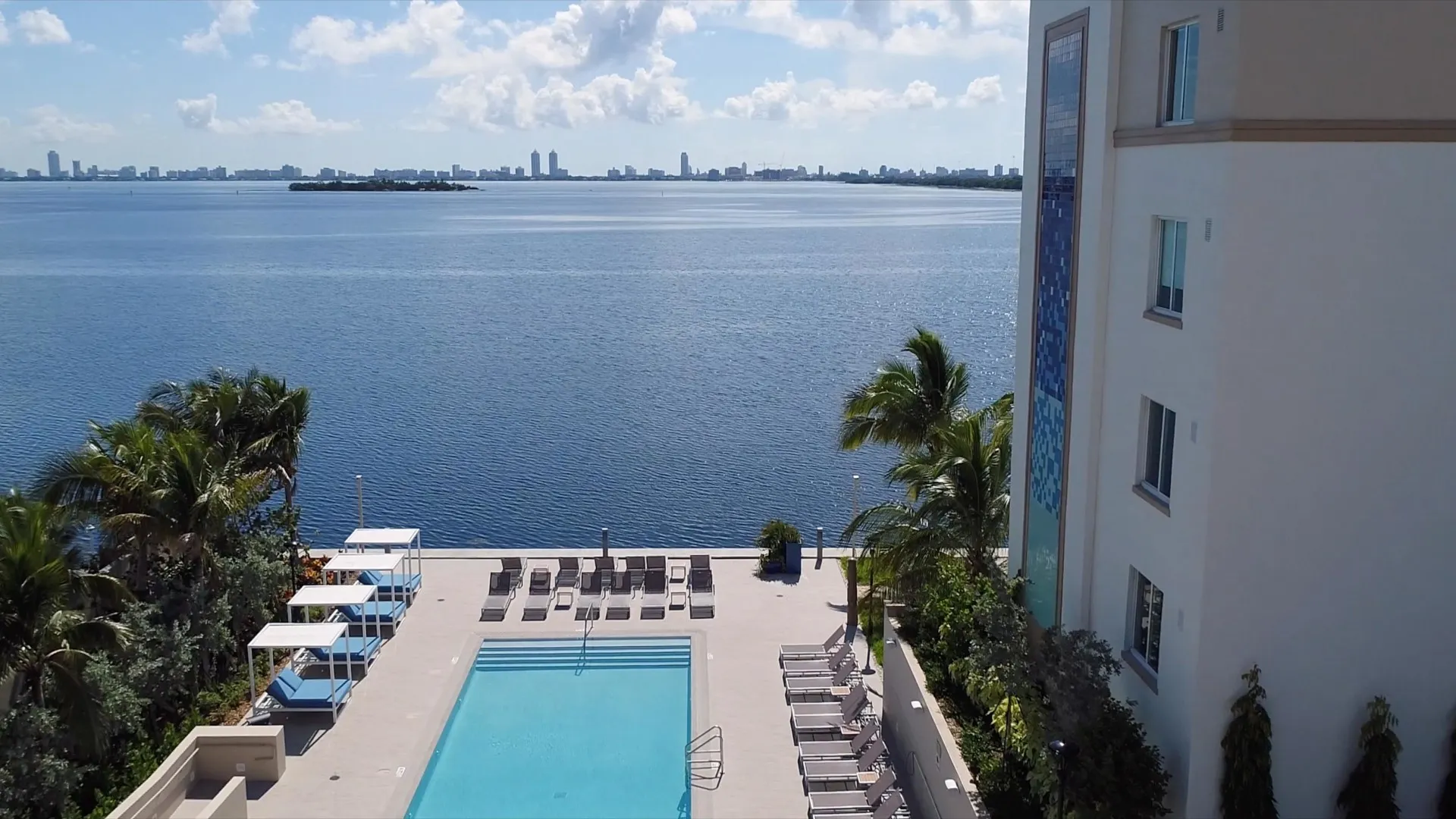 POOL AND OCEA AERIAL VIEW