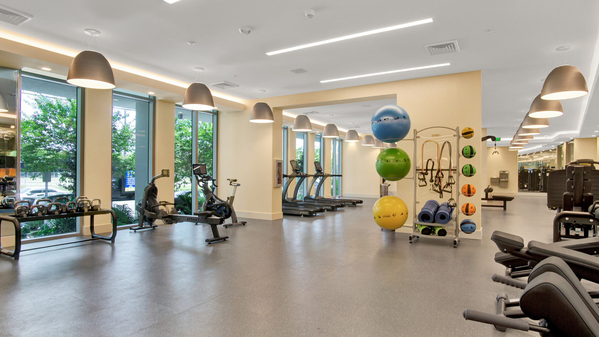 fitness center
