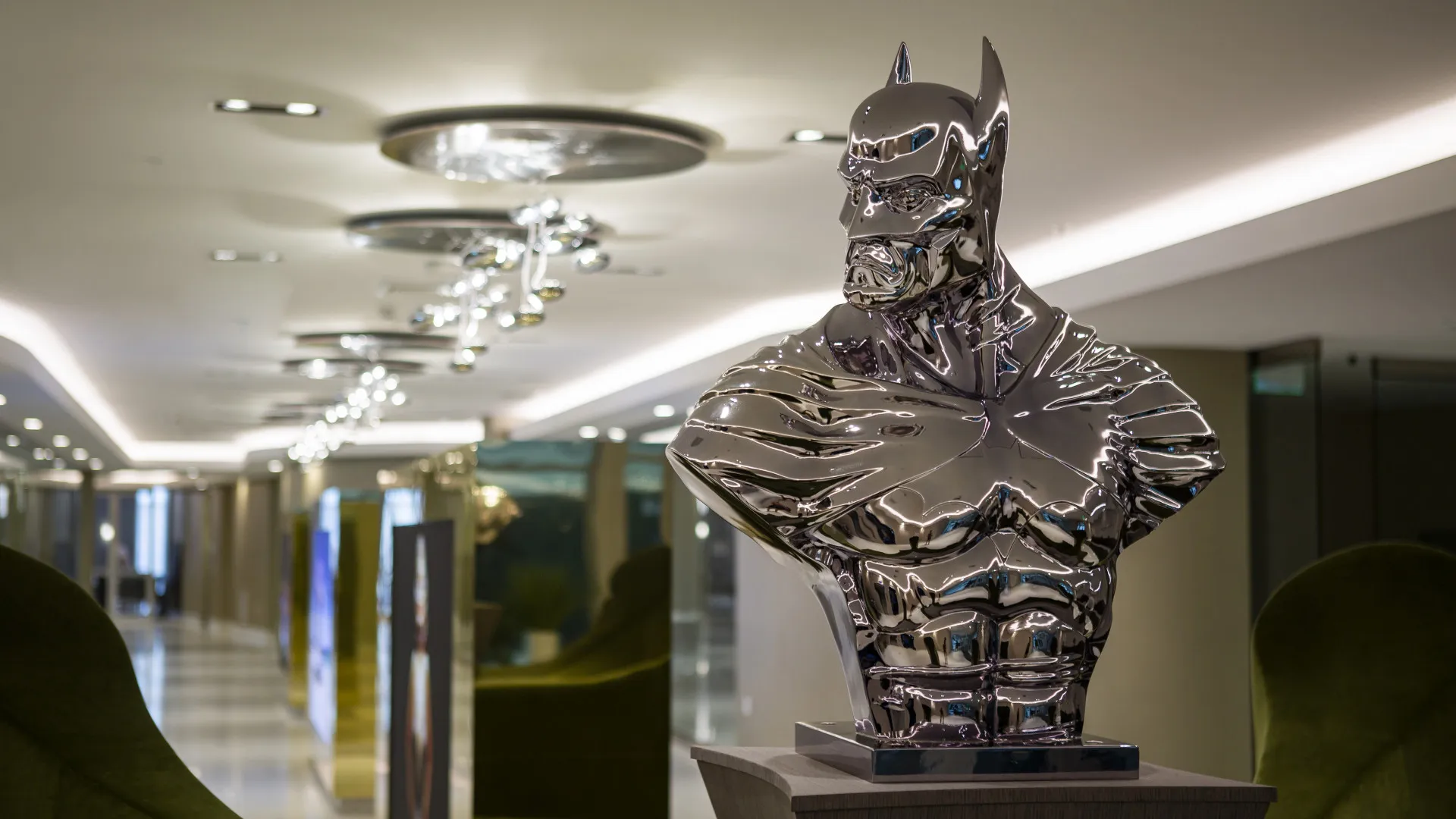 BATMAN IN LOBBY