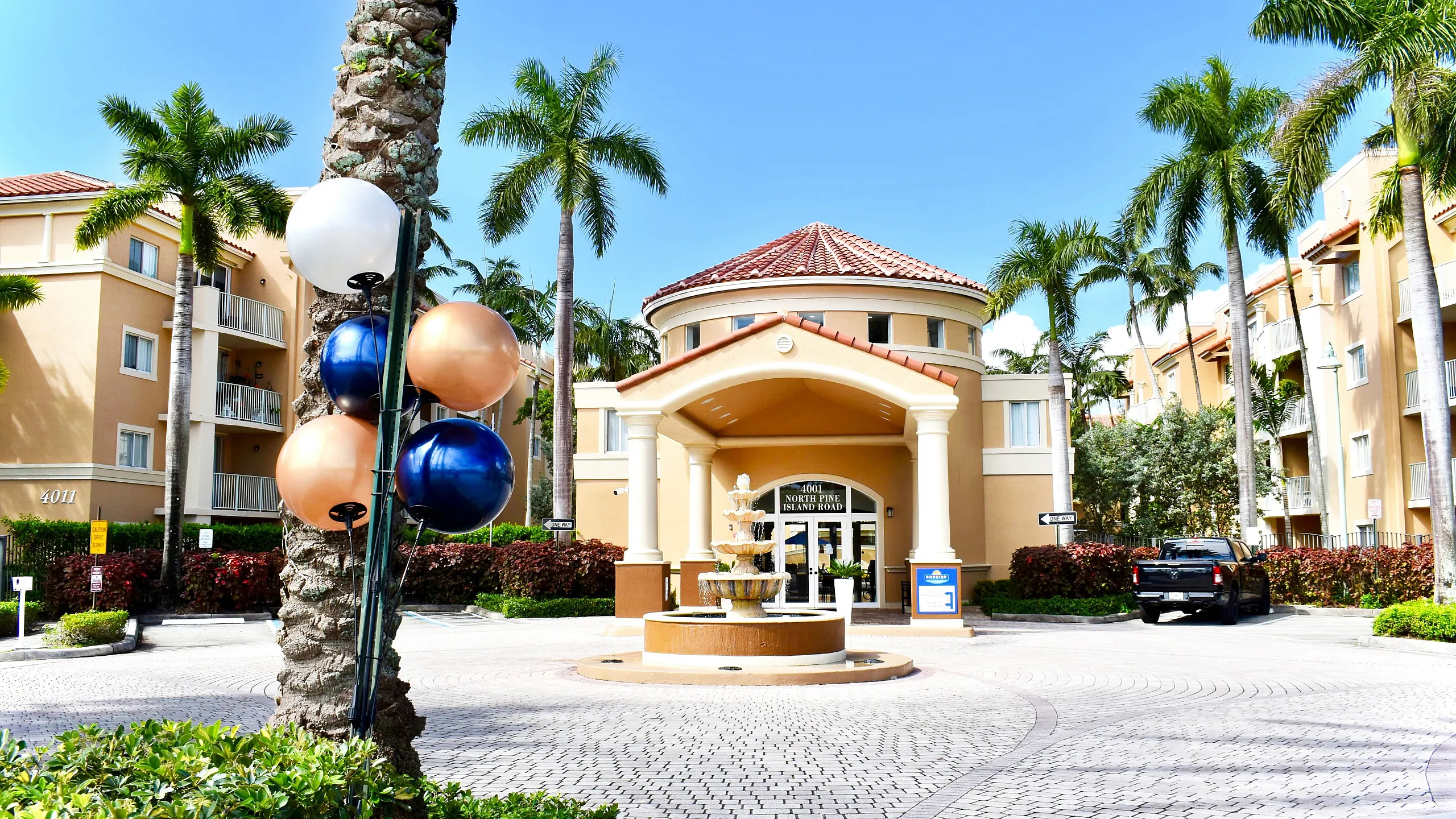sunrise village main entrance to leasing office
