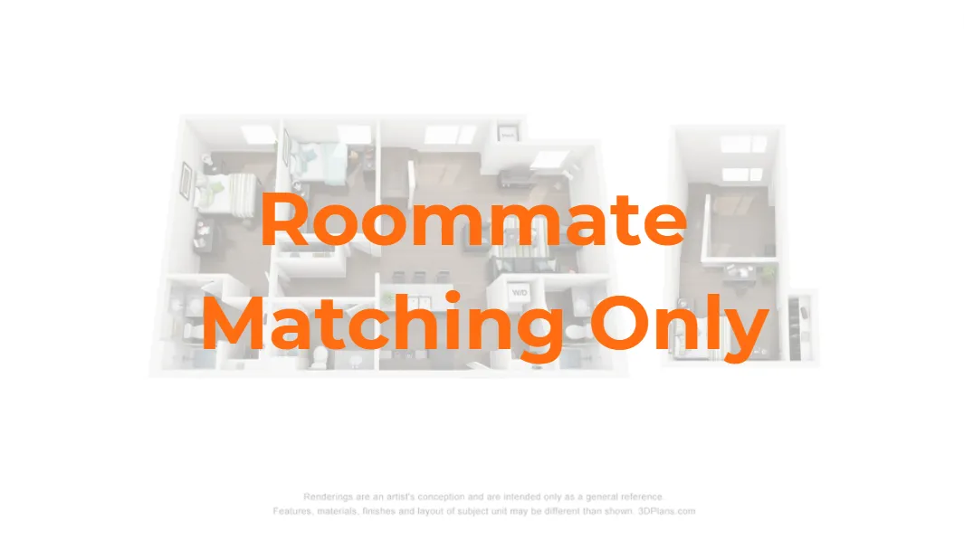 Roommate Matching Only