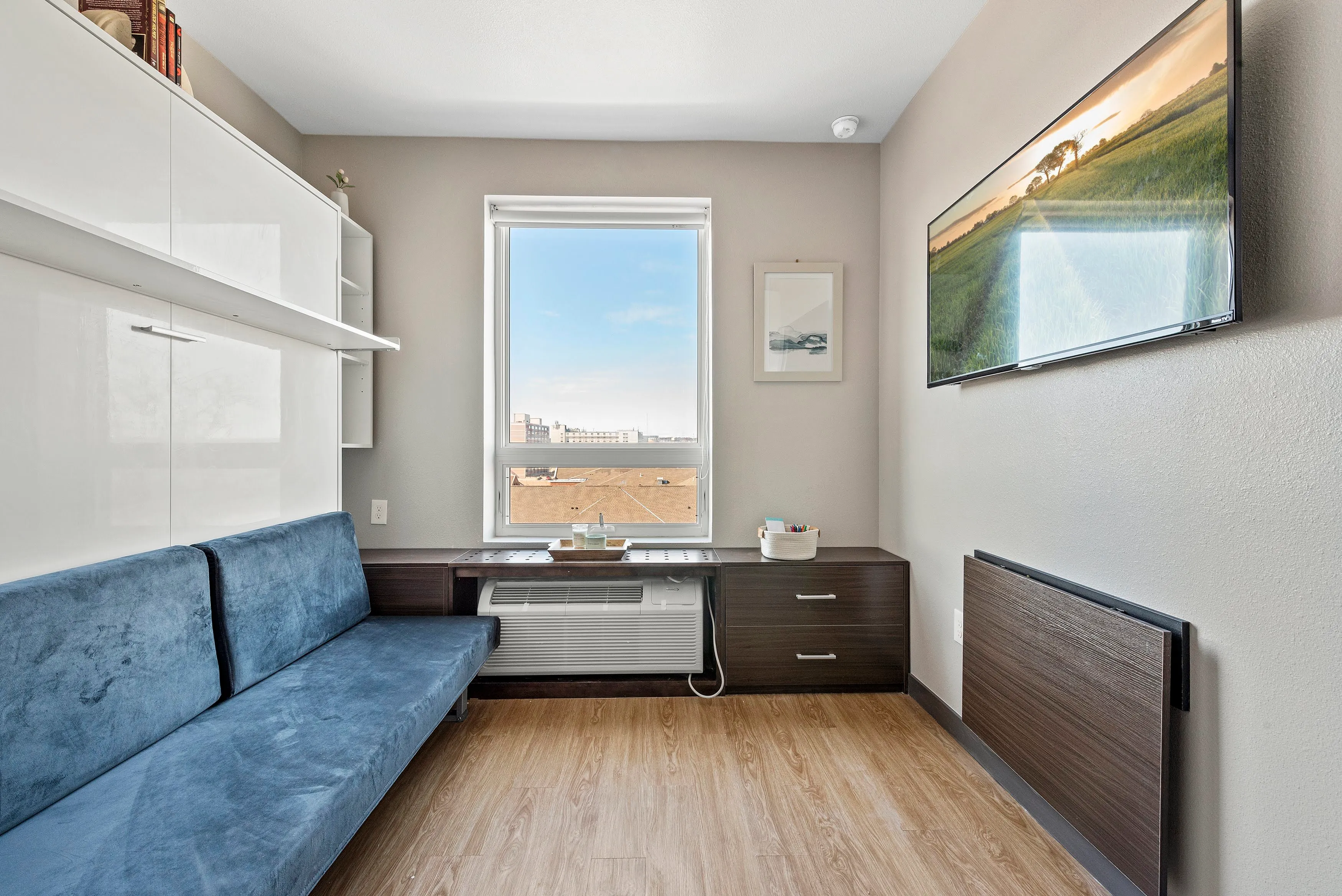urban ohio studio bench murphy bed