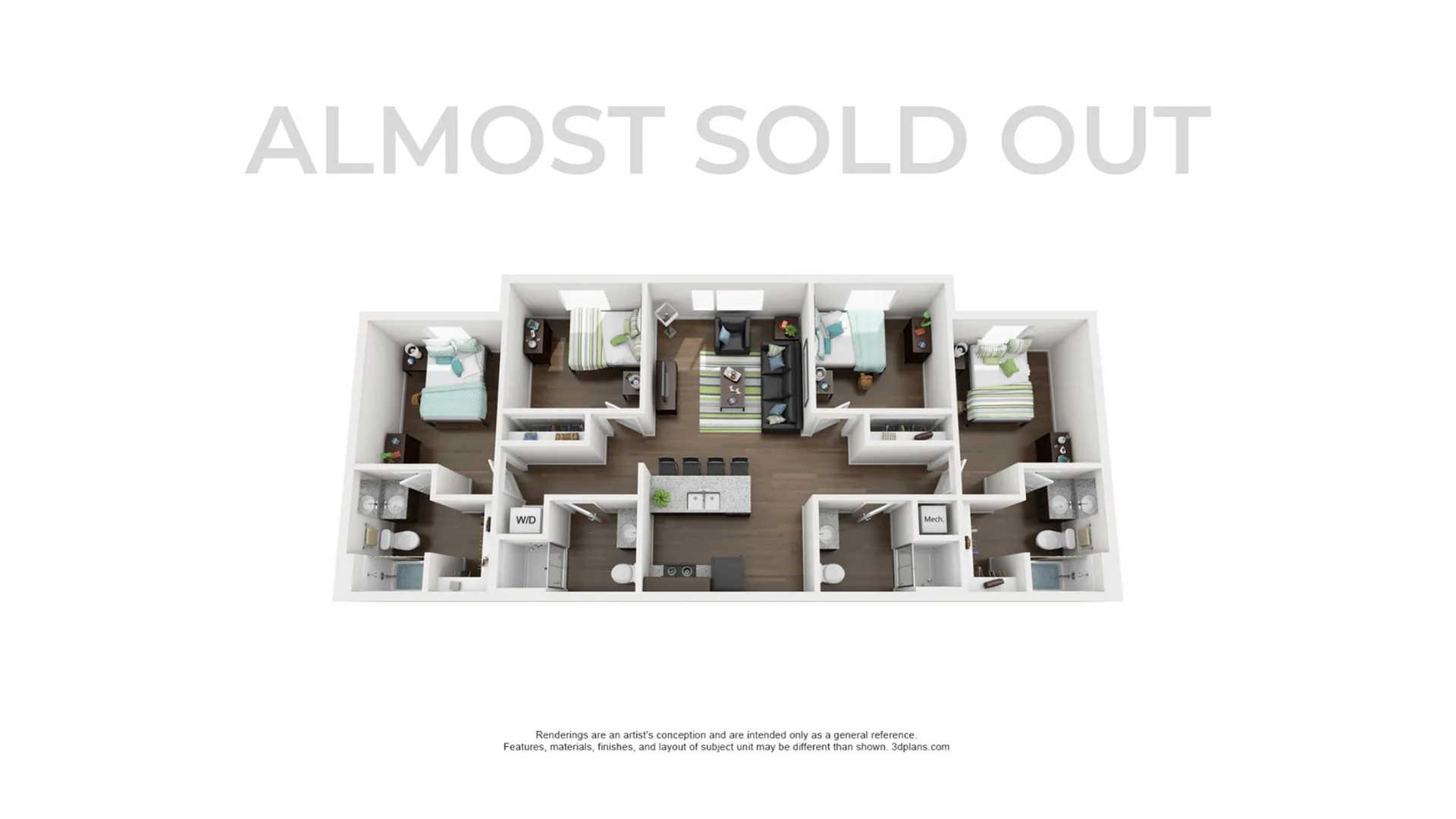 Less Than 2 Full Units