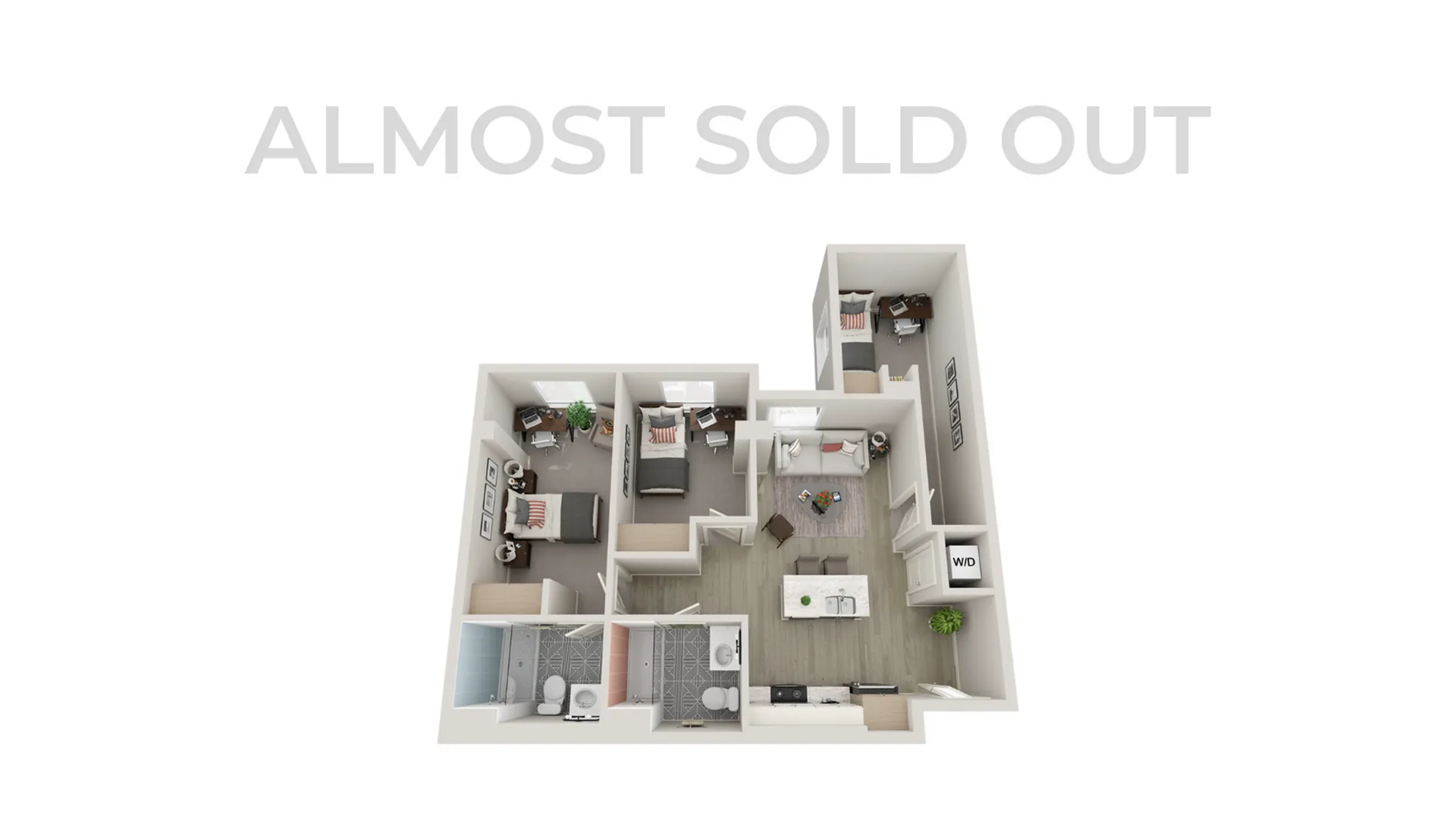 2 beds left