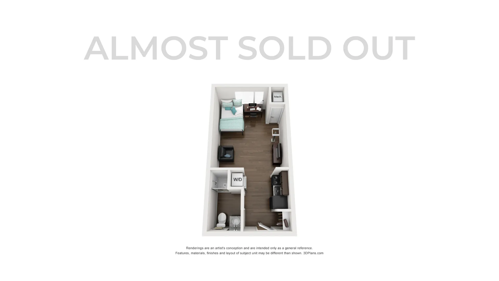 less than 10 units left