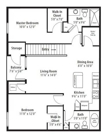 2 Bedroom Premier Terrace-Renovated