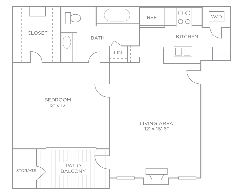 One Bedroom Luxury Terrace- New