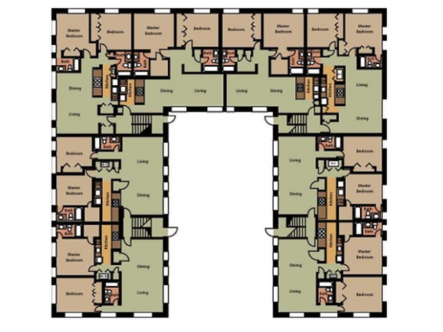 Surrey Court Building- 2 Bed, 2 Bath