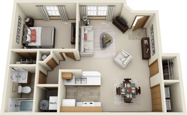 1 Bedroom