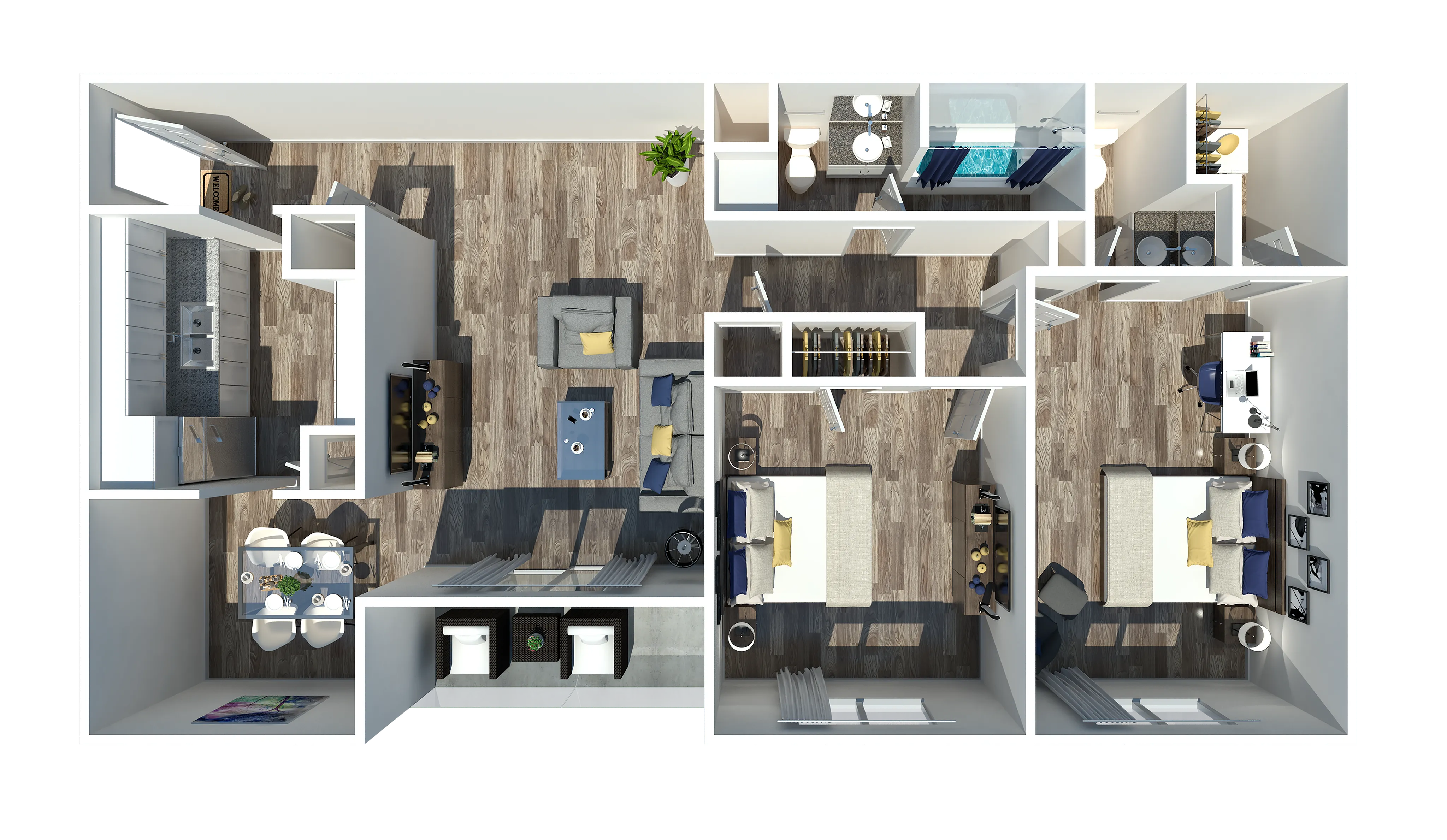 2 Bedroom