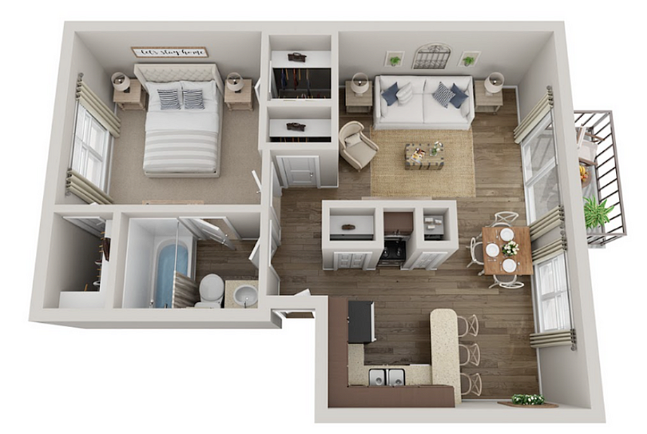 A1-One Bedroom Flat