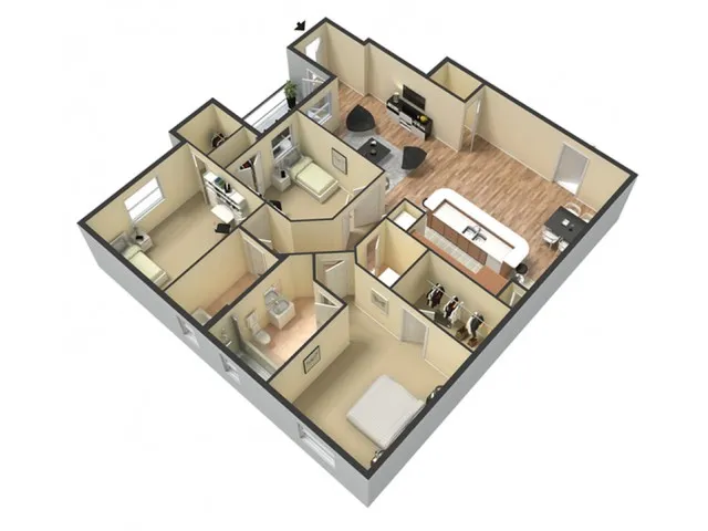 3 Luxury Garden
