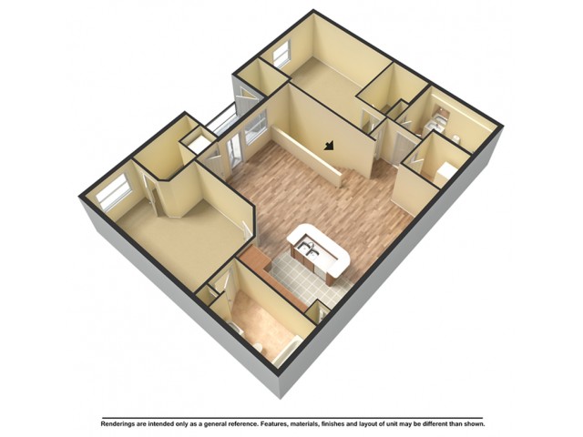 2 Bedroom Premiere Terrace