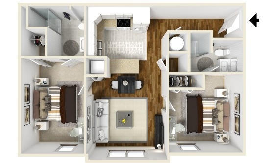 Abbotts Run Apartments - Sunset Apartment