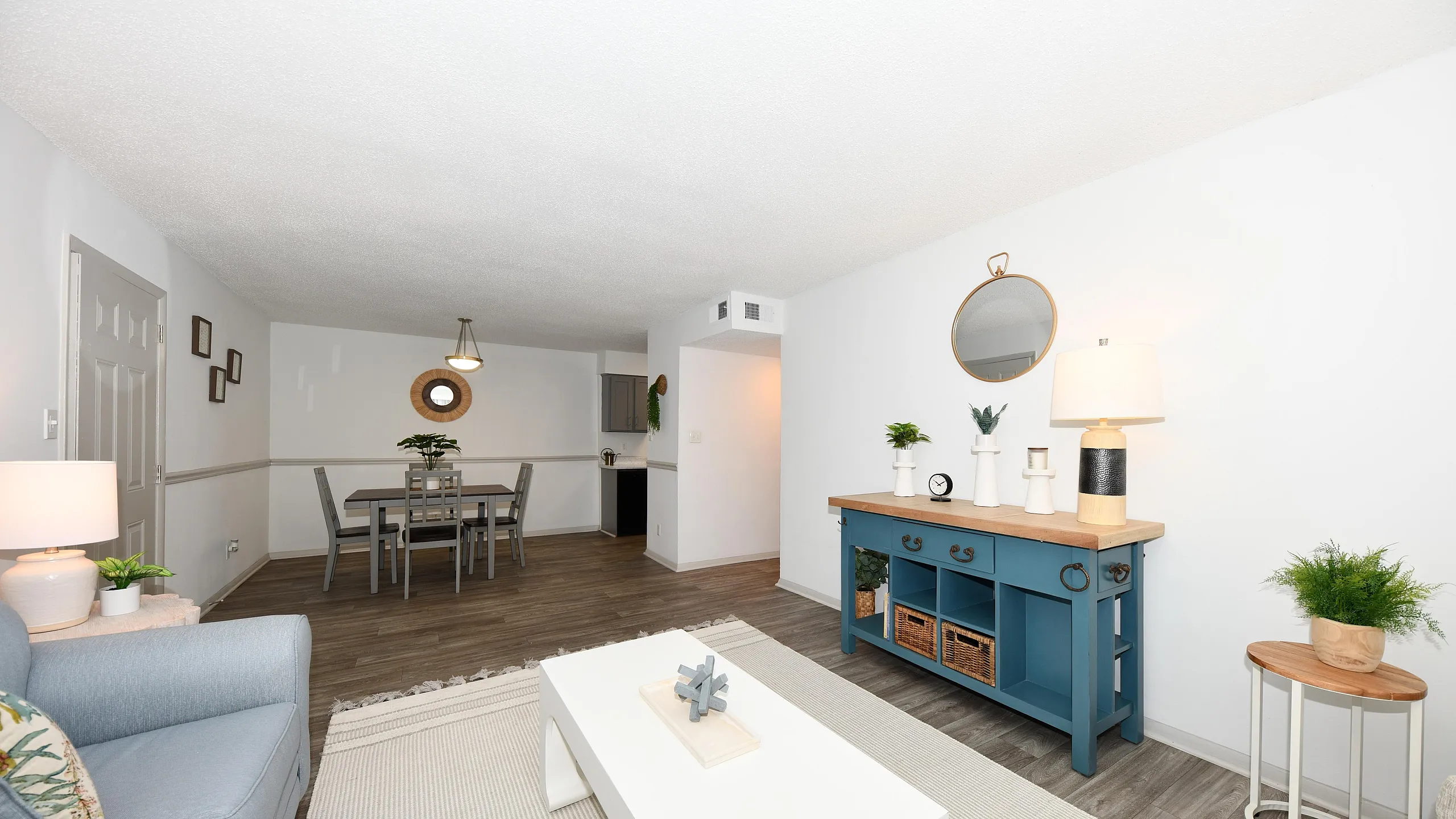Stagged Living Room