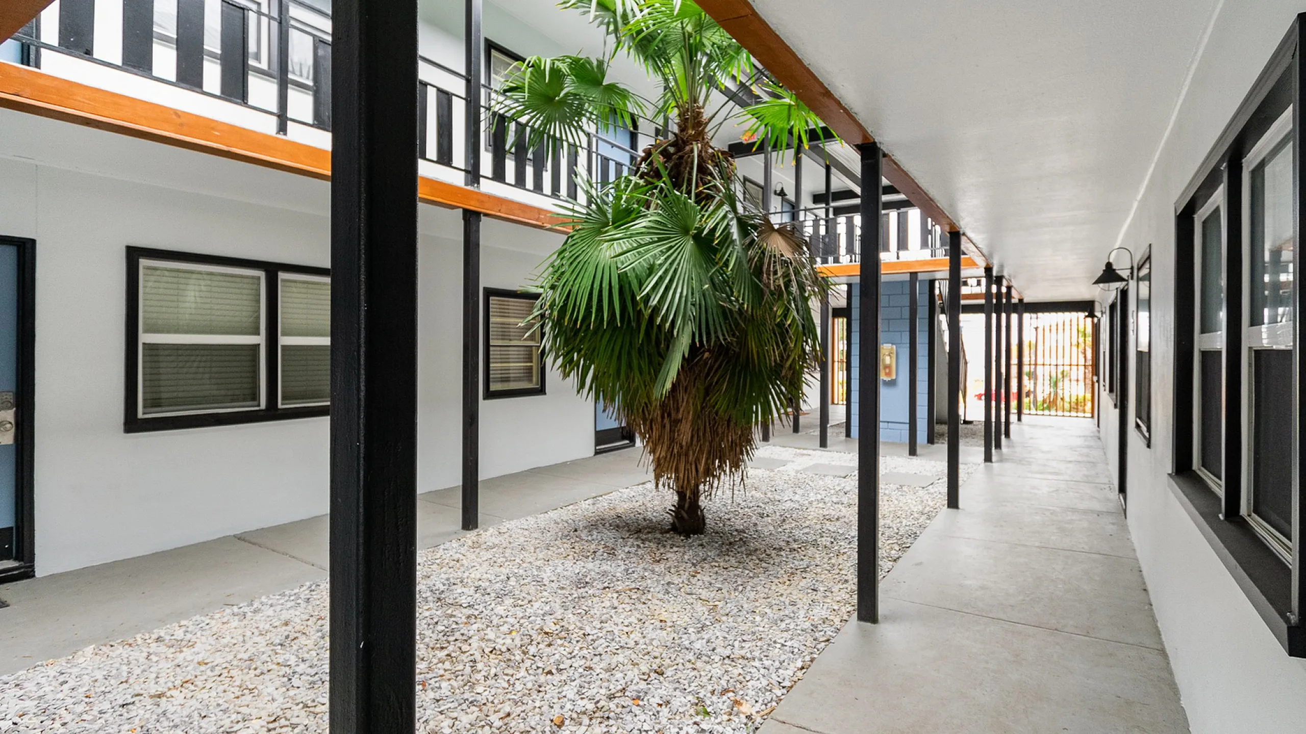 Outdoor Hallway