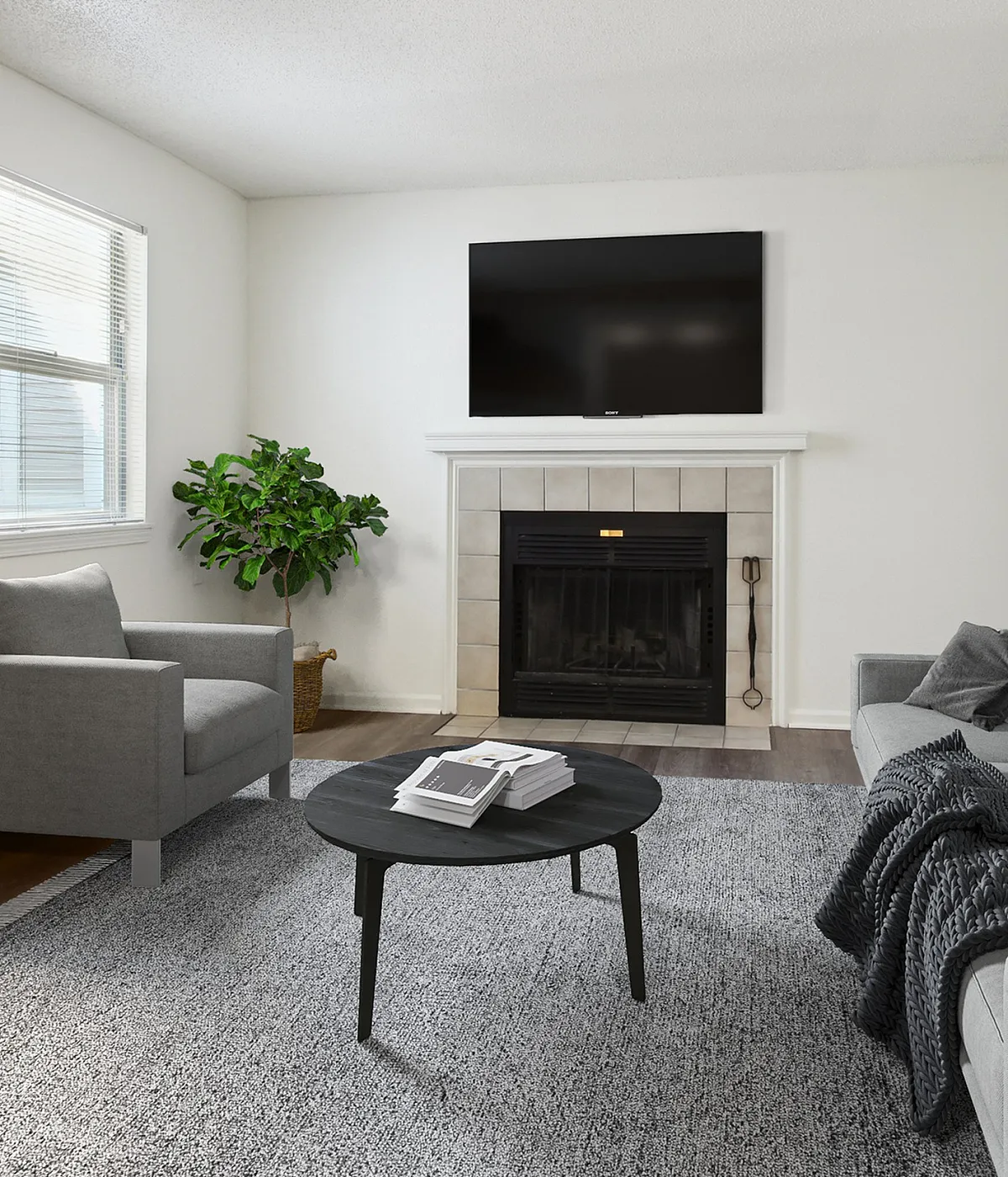 Living Room | Union Hill on Main | Apartments in Kansas City, MO