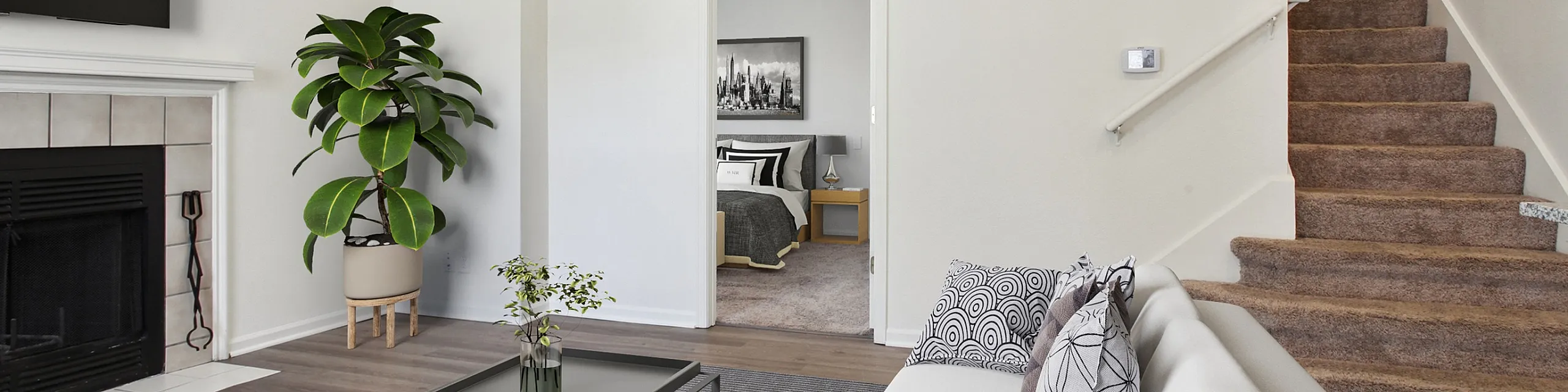 Living Room | Union Hill on Main | Apartments Kansas City MO