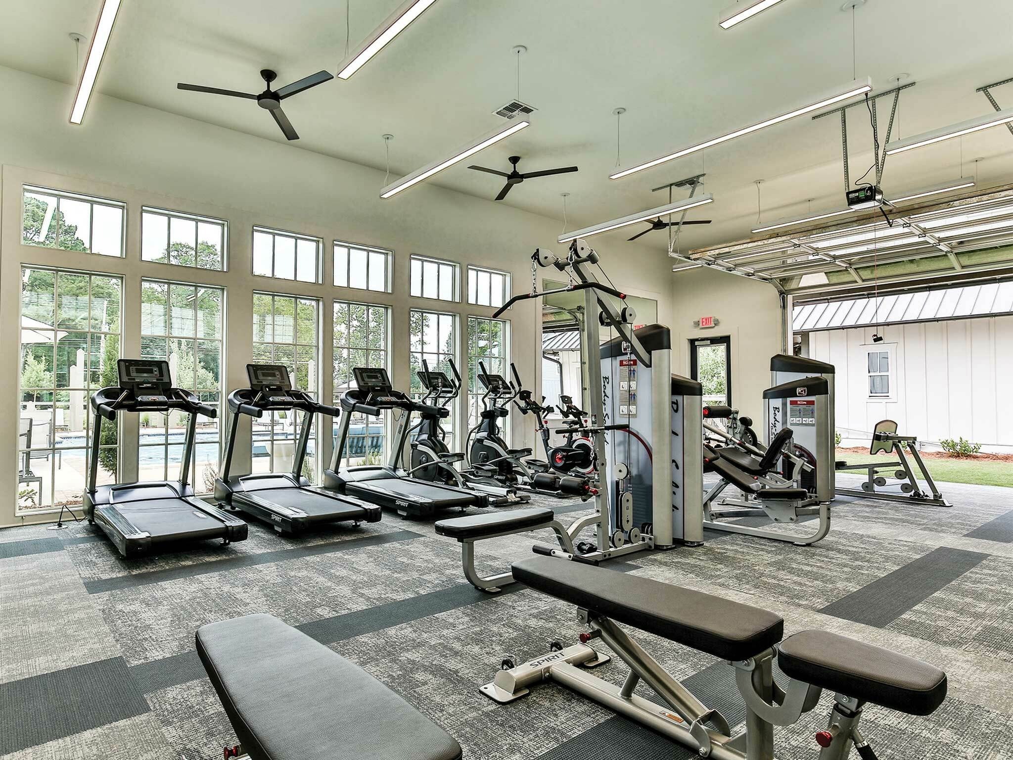 fitness center at flint crossing