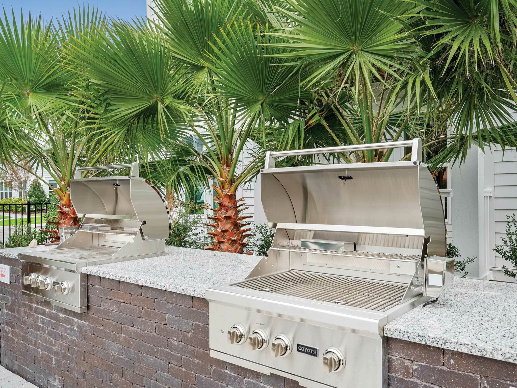 outdoor grilling at Apartments in Tampa
