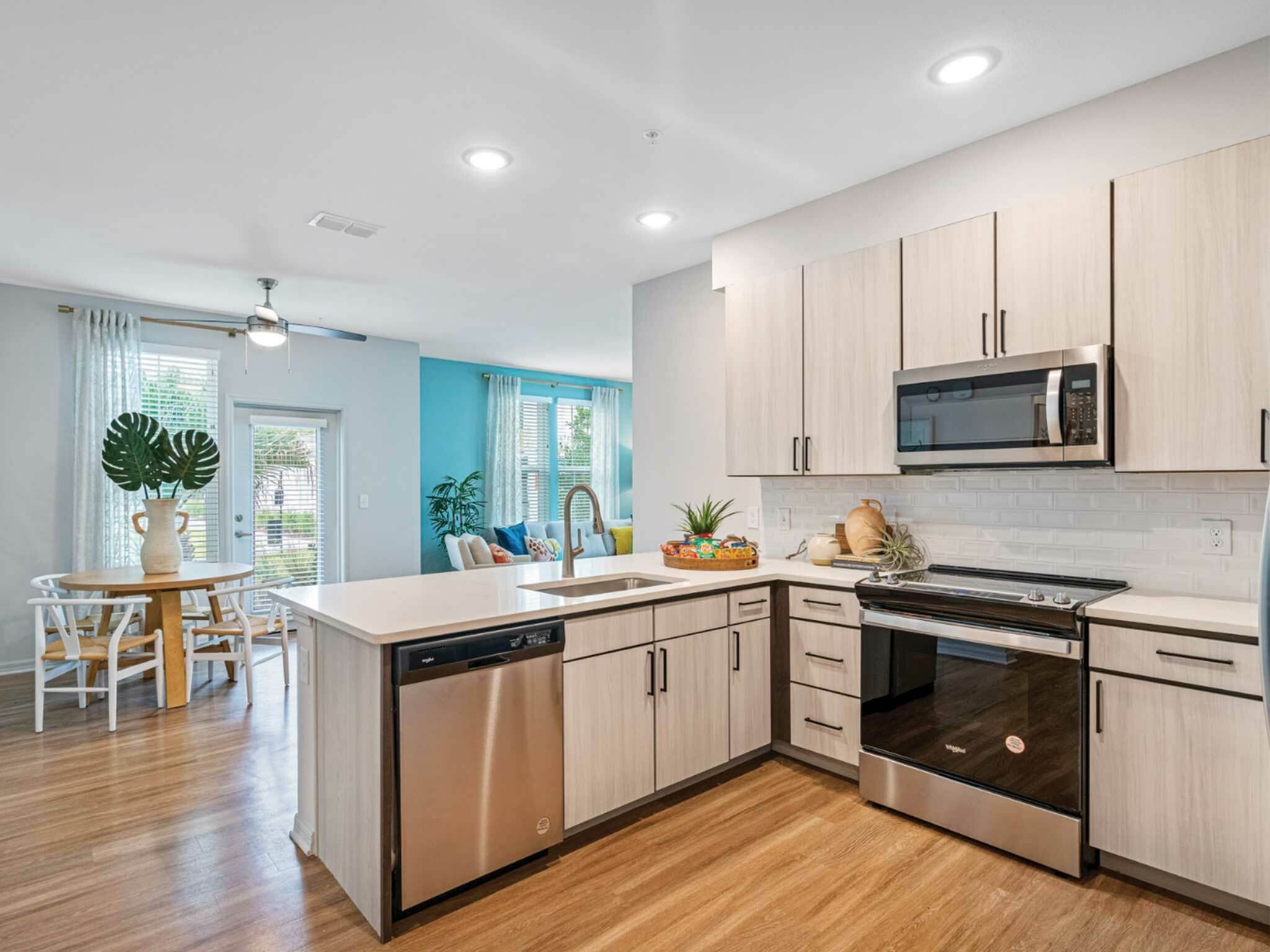 gourmet kitchen at Apartments in Tampa