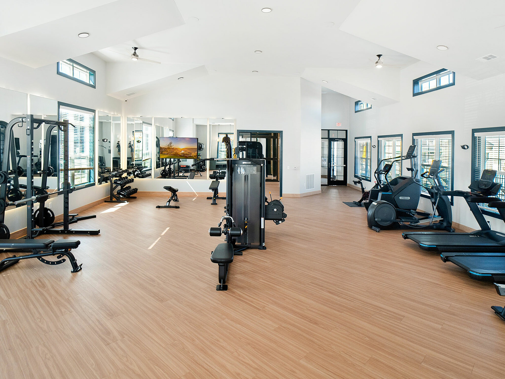 fitness center at Fuquay-Varina, NC