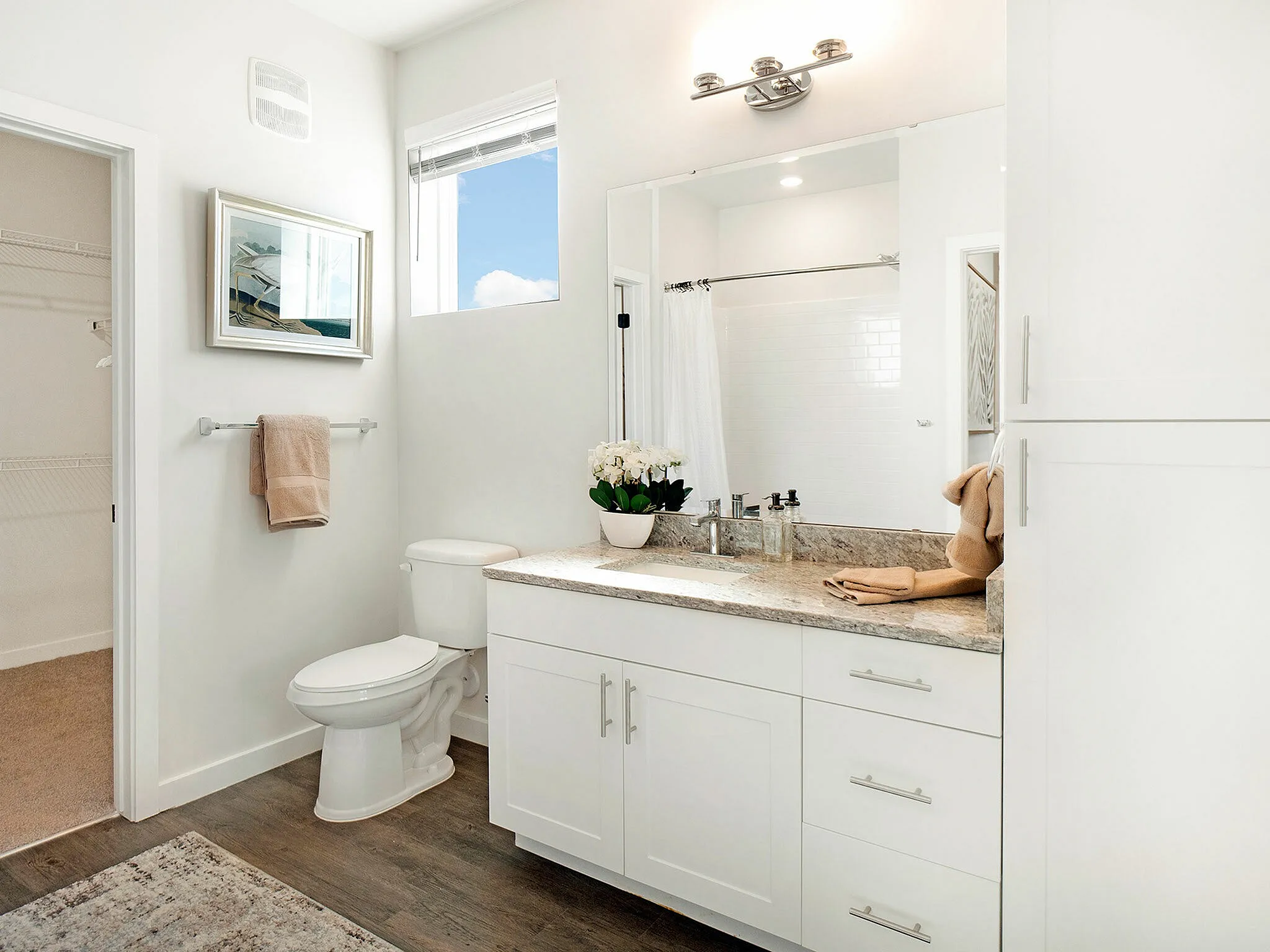 luxurious bathroom in Fuquay-Varina, NC apartments