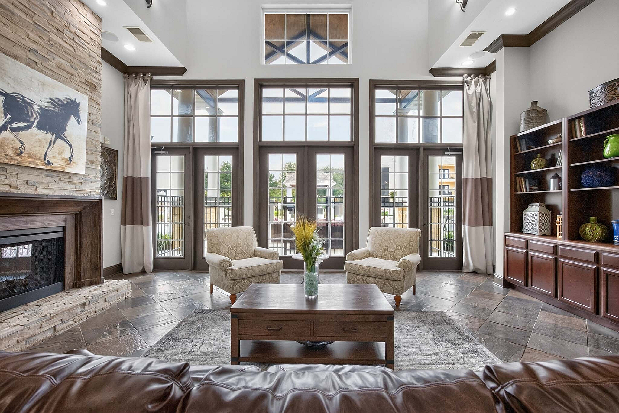 Advenir at Grand Parkway West - Elegant Living Room