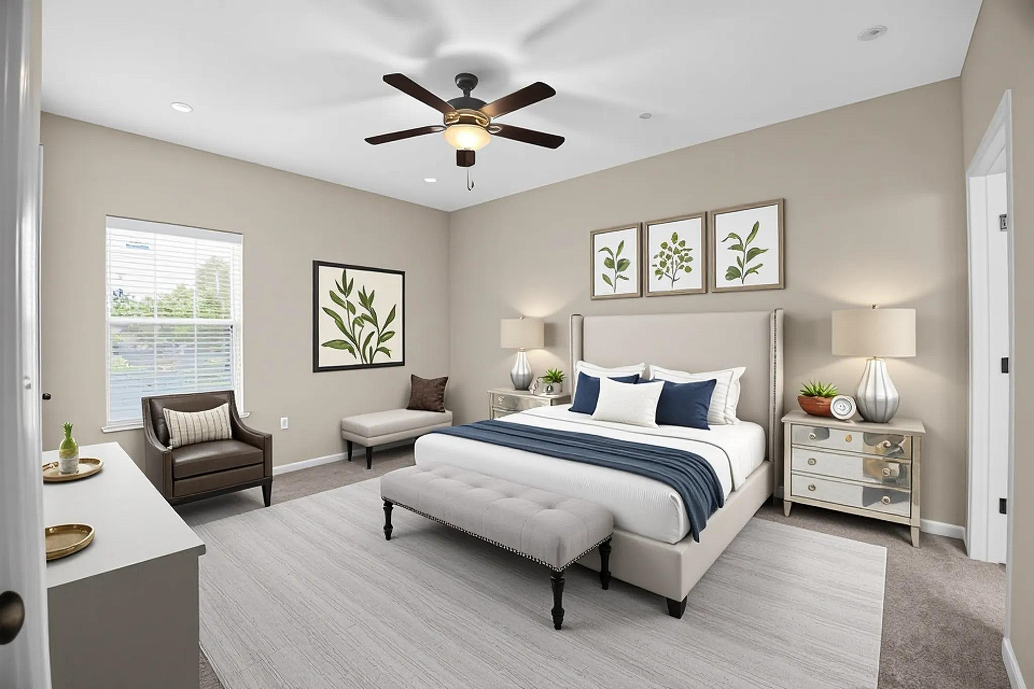 Advenir at Grand Parkway West - Elegant Bedroom