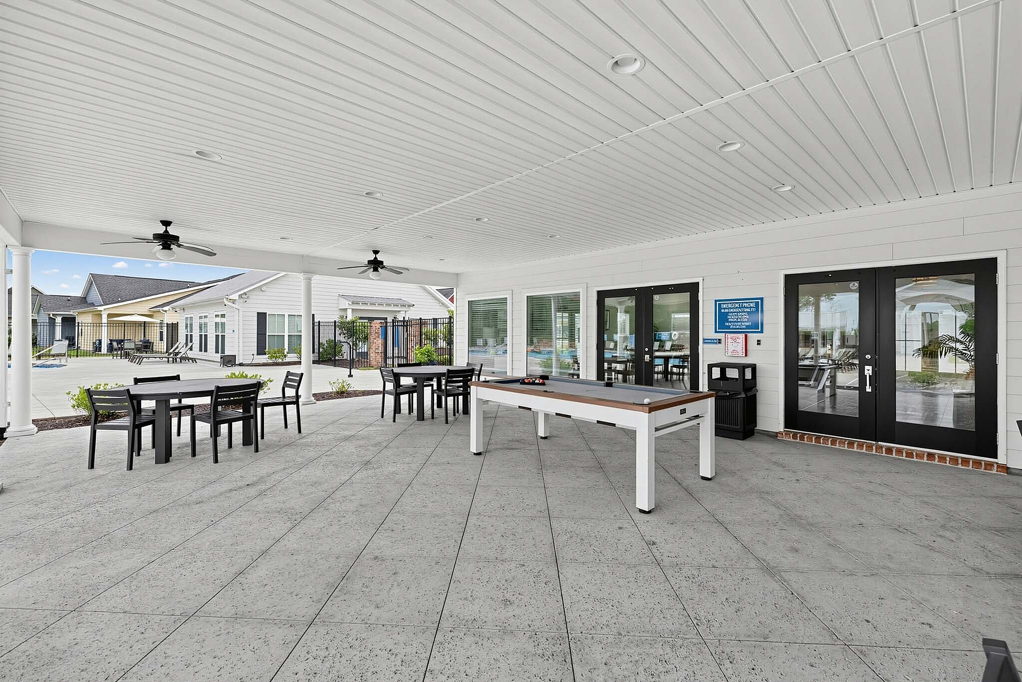 LEO at the Sanctuary- Single Family Rental Homes - Outdoor Lounge Area