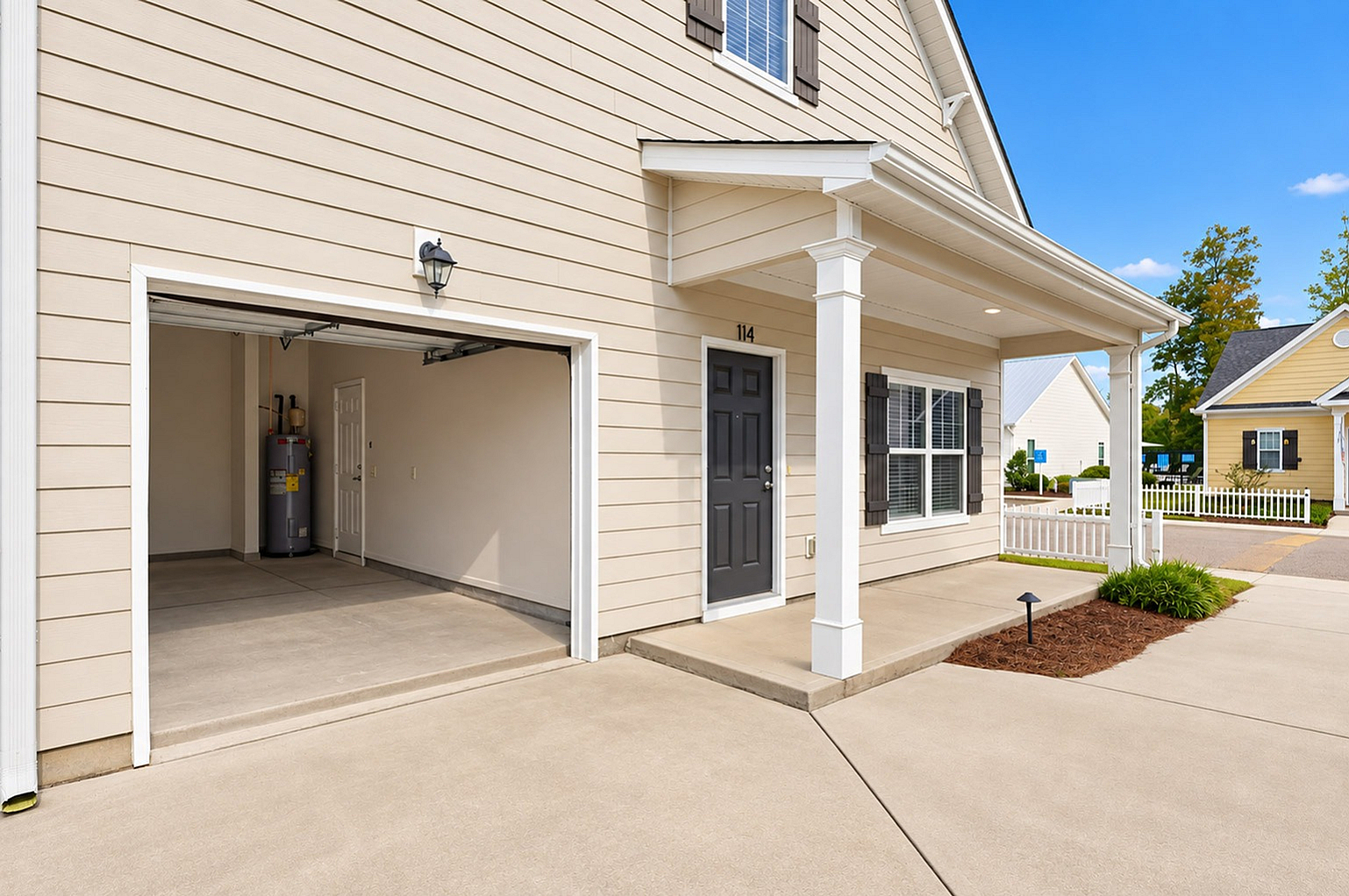 LEO at the Sanctuary- Single Family Rental Homes - Open Garage