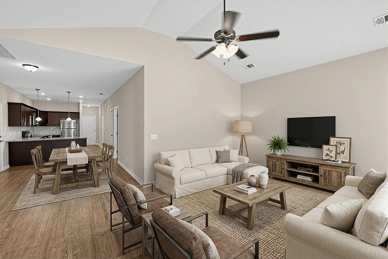 LEO at the Sanctuary- Single Family Rental Homes - Open Living Area
