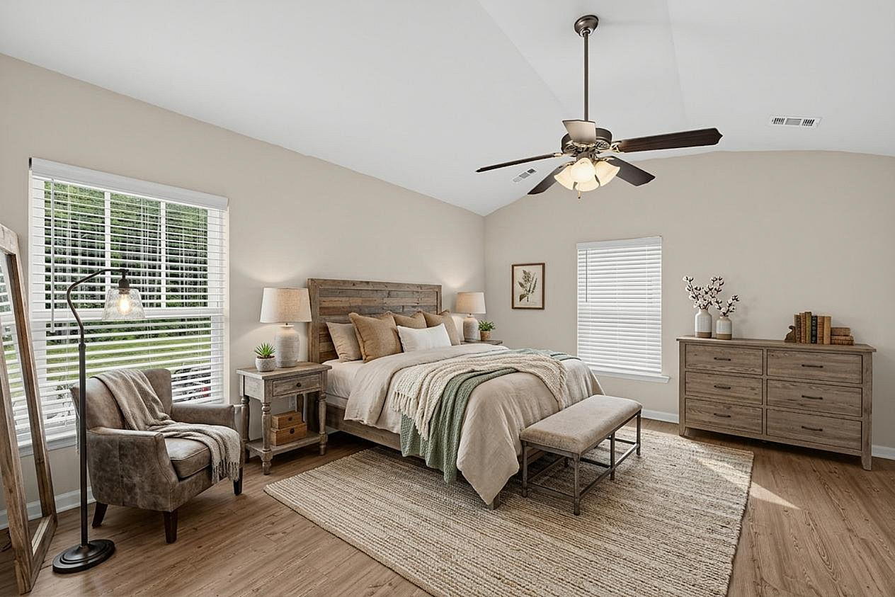 LEO at the Sanctuary- Single Family Rental Homes - Cozy Bedroom